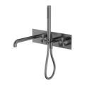 KARA PROGRESSIVE SHOWER SYSTEM WITH SPOUT 230/250MM GUN METAL