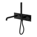 KARA PROGRESSIVE SHOWER SYSTEM WITH SPOUT 230/250MM MATTE BLACK