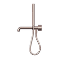 KARA PROGRESSIVE SHOWER SYSTEM SEPARATE PLATE WITH SPOUT 230/250MM BRUSHED BRONZE