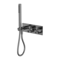 KARA PROGRESSIVE SHOWER SYSTEM GUN METAL
