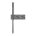 KARA PROGRESSIVE SHOWER SYSTEM GUN METAL