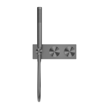 Kara Progressive Shower System Gun Metal
