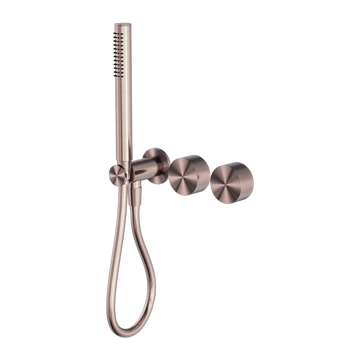 Kara Progressive Shower System Separate Plate Brushed Bronze