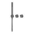KARA PROGRESSIVE SHOWER SYSTEM SEPARATE PLATE GUN METAL