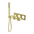 KARA PROGRESSIVE SHOWER SYSTEM TRIM KITS ONLY BRUSHED GOLD