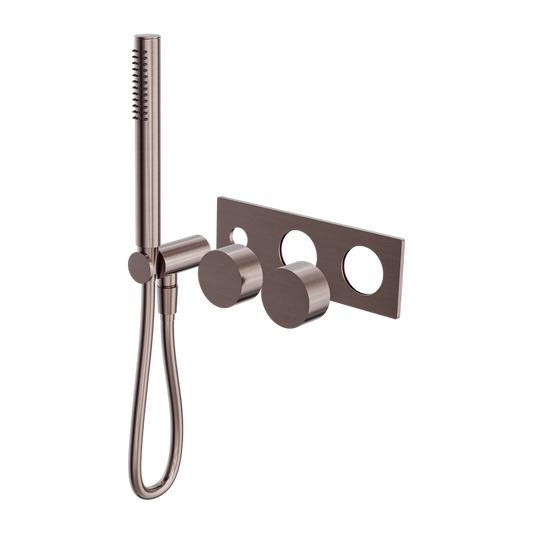 KARA PROGRESSIVE SHOWER SYSTEM TRIM KITS ONLY BRUSHED BRONZE