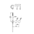 KARA PROGRESSIVE SHOWER SYSTEM SEPARATE PLATE TRIM KITS ONLY CHROME