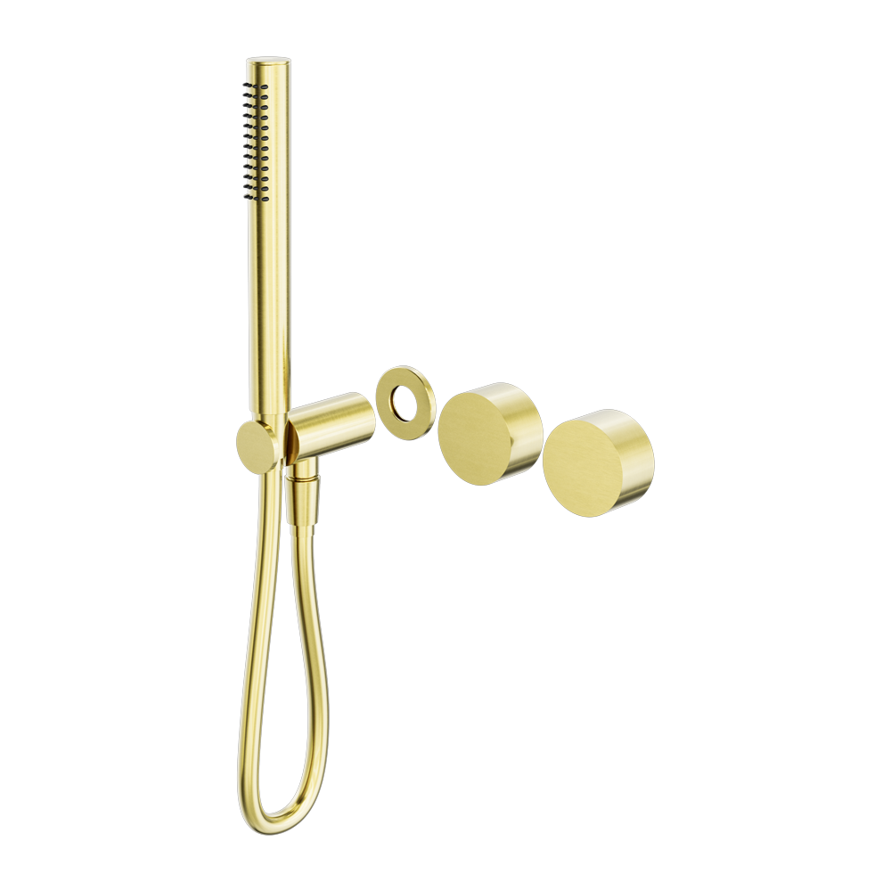 KARA PROGRESSIVE SHOWER SYSTEM SEPARATE PLATE TRIM KITS ONLY BRUSHED GOLD