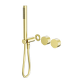 KARA PROGRESSIVE SHOWER SYSTEM SEPARATE PLATE TRIM KITS ONLY BRUSHED GOLD