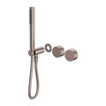 KARA PROGRESSIVE SHOWER SYSTEM SEPARATE PLATE TRIM KITS ONLY BRUSHED BRONZE