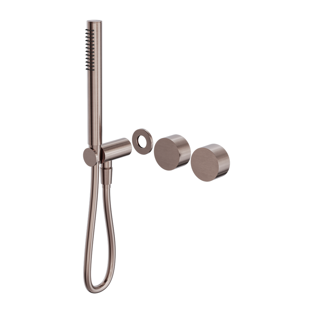KARA PROGRESSIVE SHOWER SYSTEM SEPARATE PLATE TRIM KITS ONLY BRUSHED BRONZE