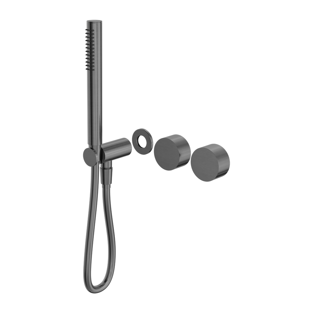 KARA PROGRESSIVE SHOWER SYSTEM SEPARATE PLATE TRIM KITS ONLY GUN METAL