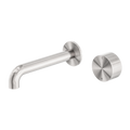 KARA PROGRESSIVE WALL BASIN/BATH SET 120/160/185/230/260MM BRUSHED NICKEL