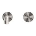 KARA PROGRESSIVE WALL BASIN/BATH SET 120/160/185/230/260MM BRUSHED NICKEL