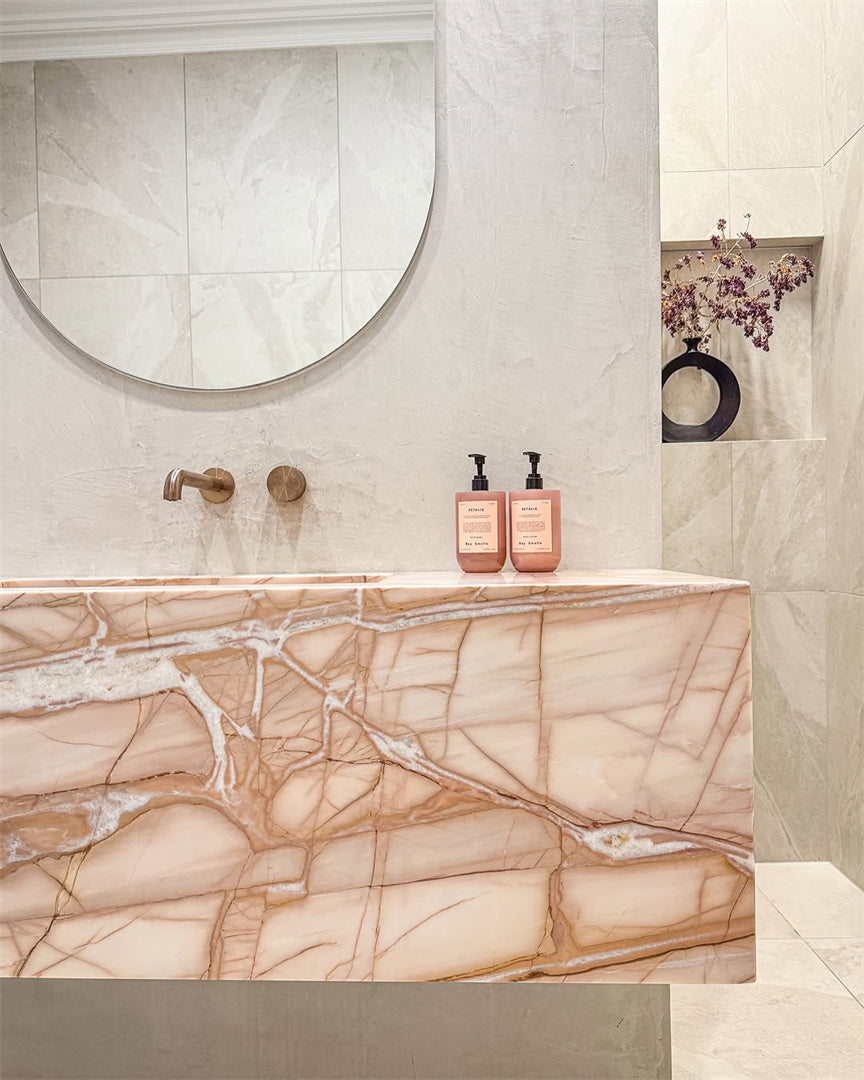 KARA PROGRESSIVE WALL BASIN/BATH SET 120/160/185/230/260MM BRUSHED BRONZE