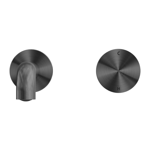 KARA PROGRESSIVE WALL BASIN/BATH SET 120/160/185/230/260MM GUN METAL