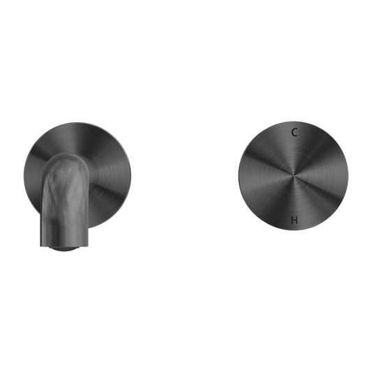 KARA PROGRESSIVE WALL BASIN/BATH SET 120/160/185/230/260MM GUN METAL