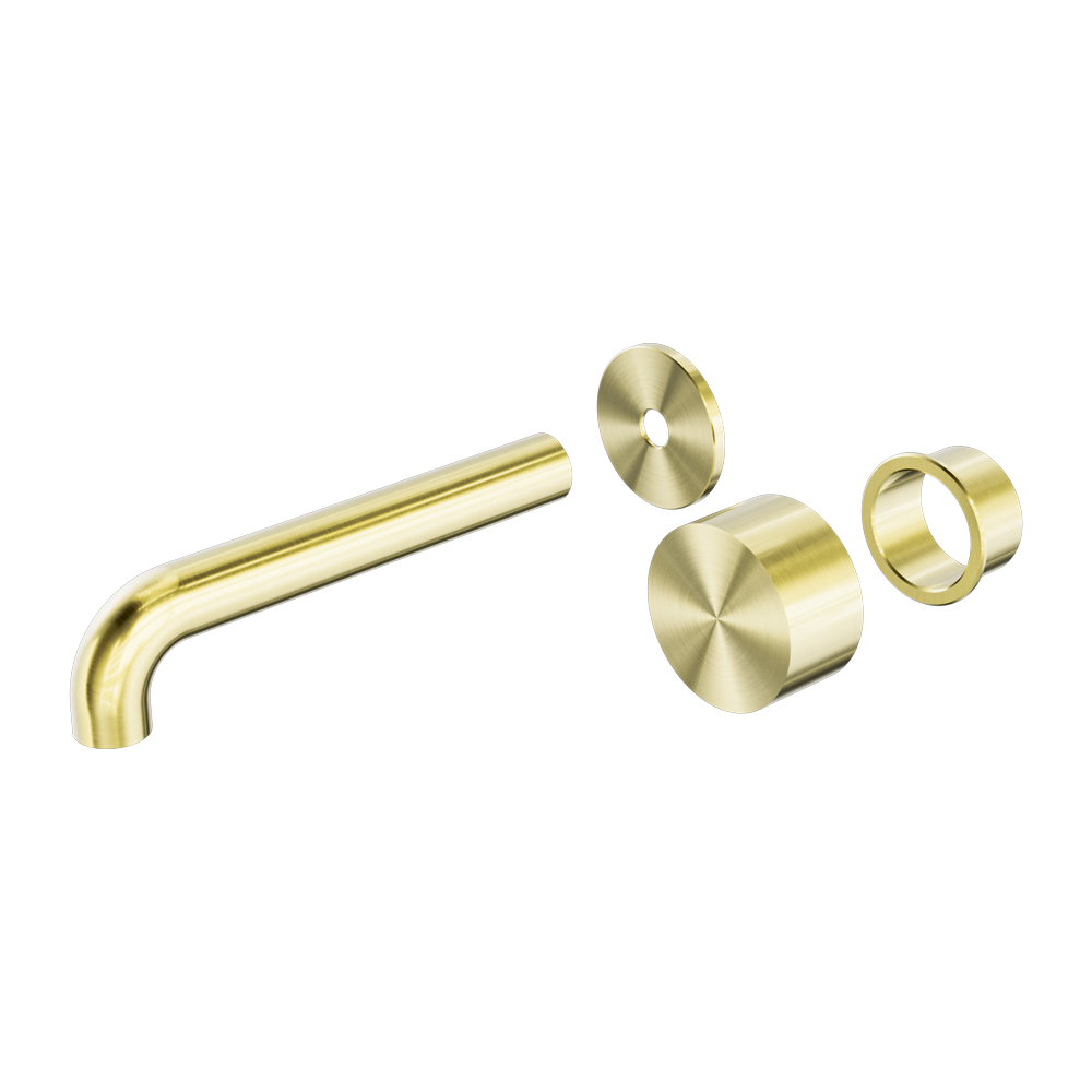 KARA PROGRESSIVE WALL BASIN/BATH SET TRIM KITS ONLY 120/160/185/230/260MM SPOUT BRUSHED GOLD