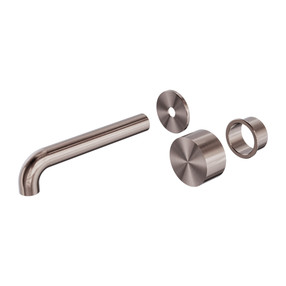 KARA PROGRESSIVE WALL BASIN/BATH SET TRIM KITS ONLY 120/160/185/230/260MM SPOUT BRUSHED BRONZE