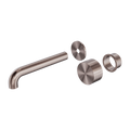 KARA PROGRESSIVE WALL BASIN/BATH SET TRIM KITS ONLY 120/160/185/230/260MM SPOUT BRUSHED BRONZE