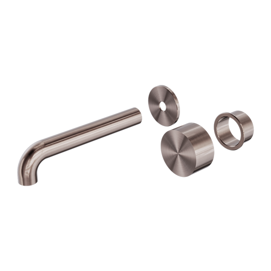 KARA PROGRESSIVE WALL BASIN/BATH SET TRIM KITS ONLY 120/160/185/230/260MM SPOUT BRUSHED BRONZE