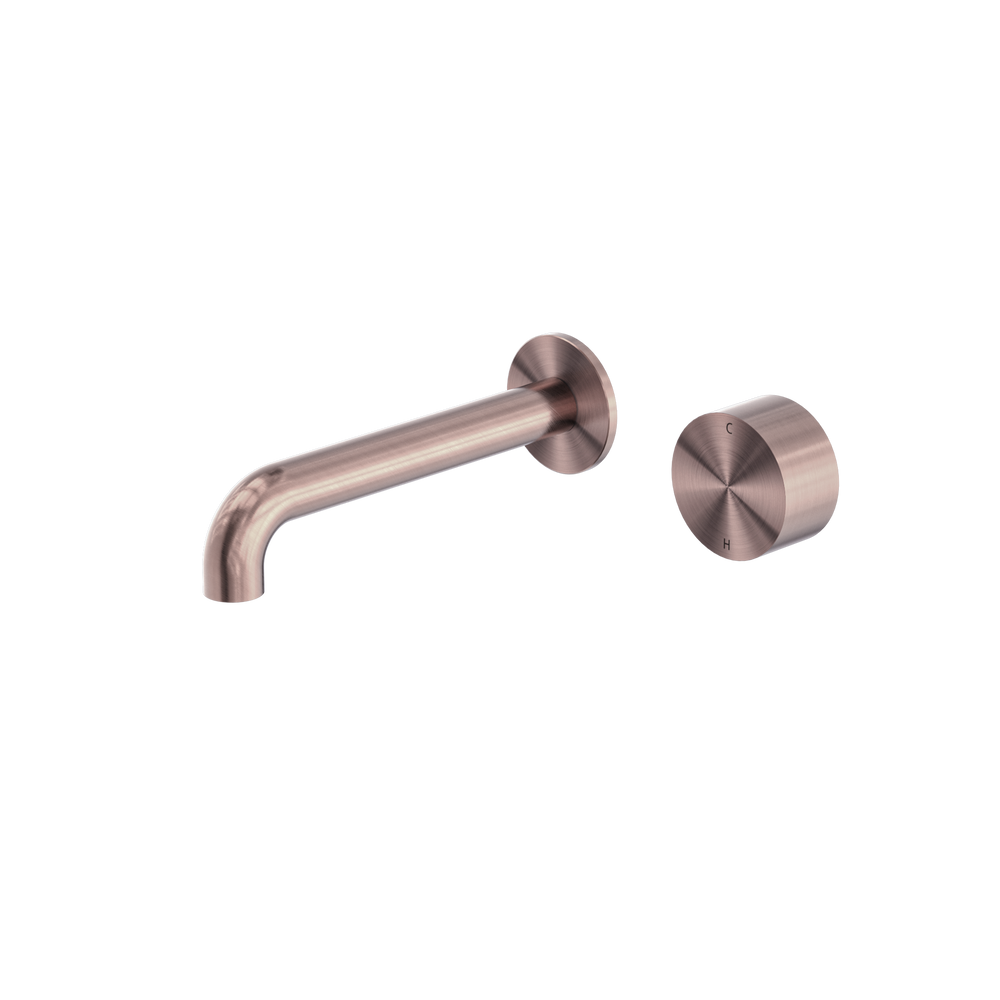 KARA PROGRESSIVE WALL BASIN/BATH SET 120/160/185/230/260MM BRUSHED BRONZE