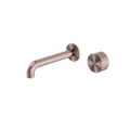 KARA PROGRESSIVE WALL BASIN/BATH SET 120/160/185/230/260MM BRUSHED BRONZE