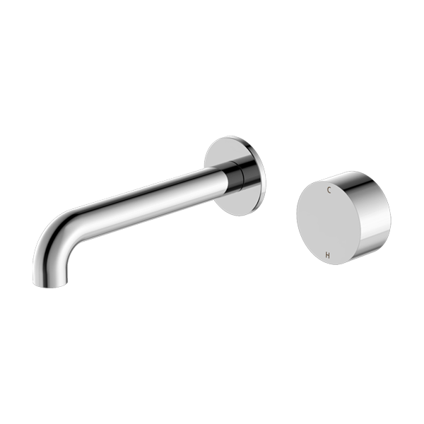 KARA PROGRESSIVE WALL BASIN/BATH SET 120/160/185/230/260MM CHROME
