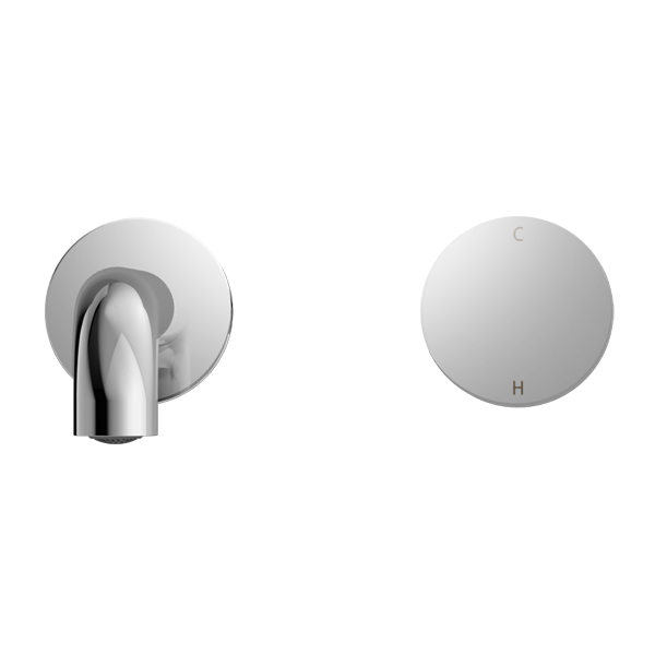 KARA PROGRESSIVE WALL BASIN/BATH SET 120/160/185/230/260MM CHROME