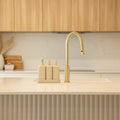 KARA PROGRESSIVE PULL OUT KITCHEN SET BRUSHED GOLD