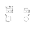 KARA PROGRESSIVE SHOWER MIXER BRUSHED BRONZE