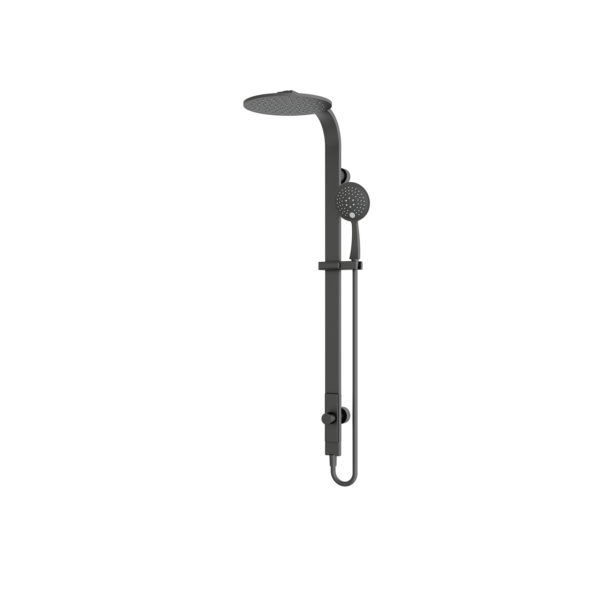 ASTRA RAIN ROUND TWIN SHOWER SINGLE HOSE CHROME (NR281305ACH)