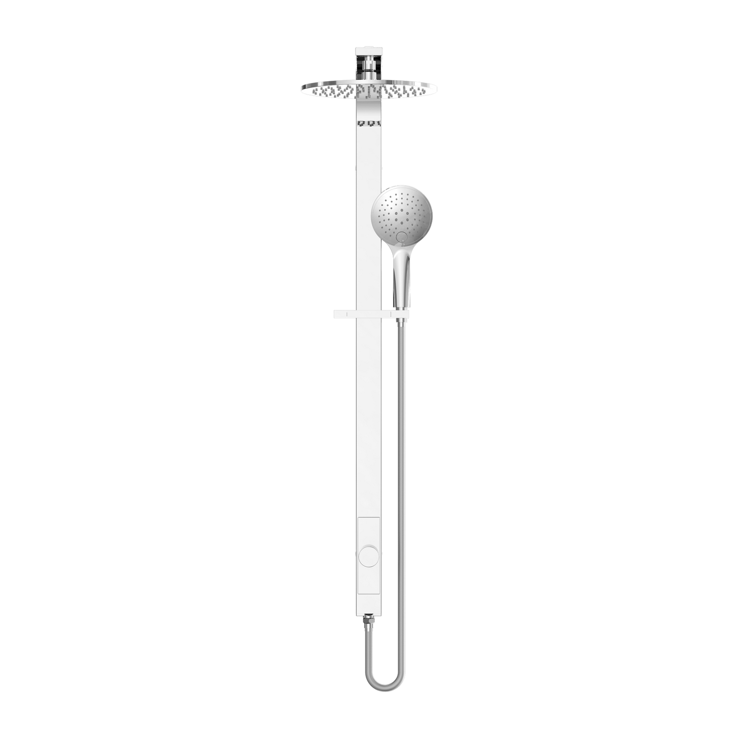 ASTRA RAIN ROUND TWIN SHOWER SINGLE HOSE CHROME (NR281305ACH)