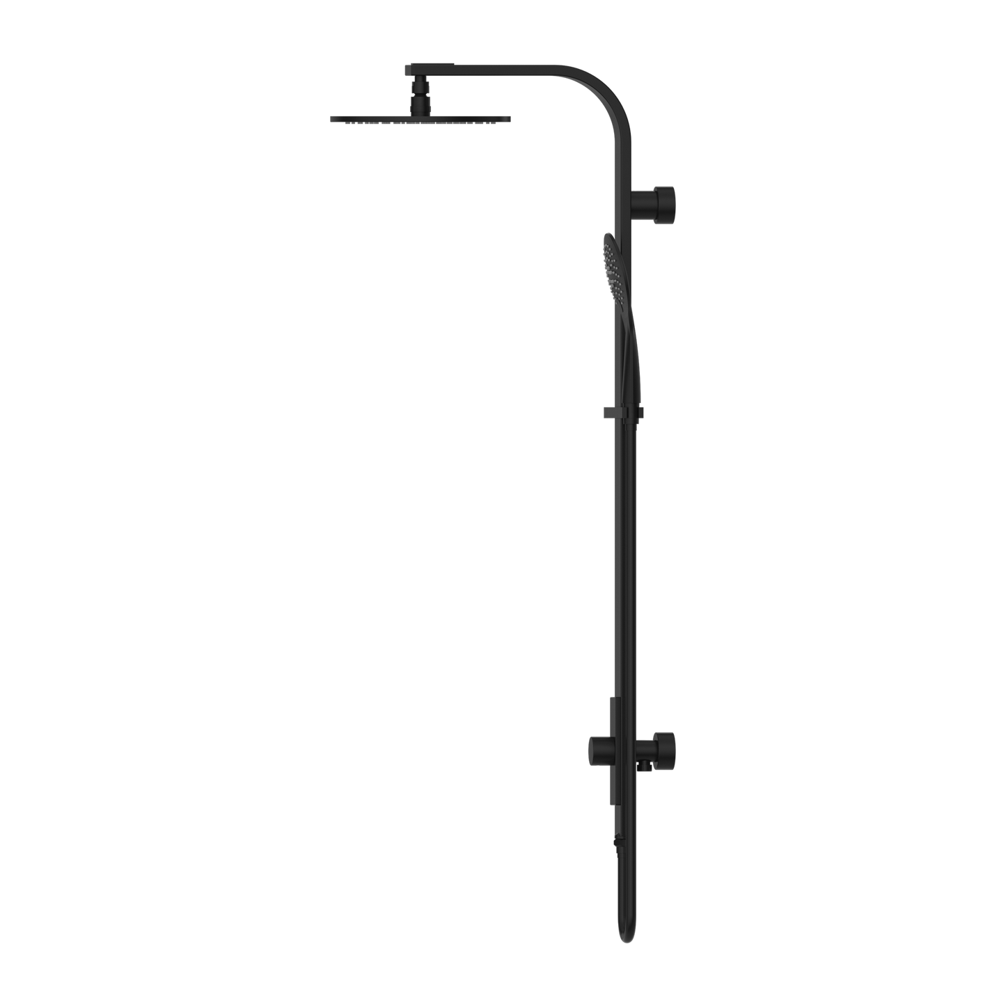ASTRA RAIN ROUND TWIN SHOWER SINGLE HOSE CHROME (NR281305ACH)