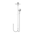 ASTRA RAIN ROUND TWIN SHOWER DOUBLE HOSE CHROME (NR281305BCH)