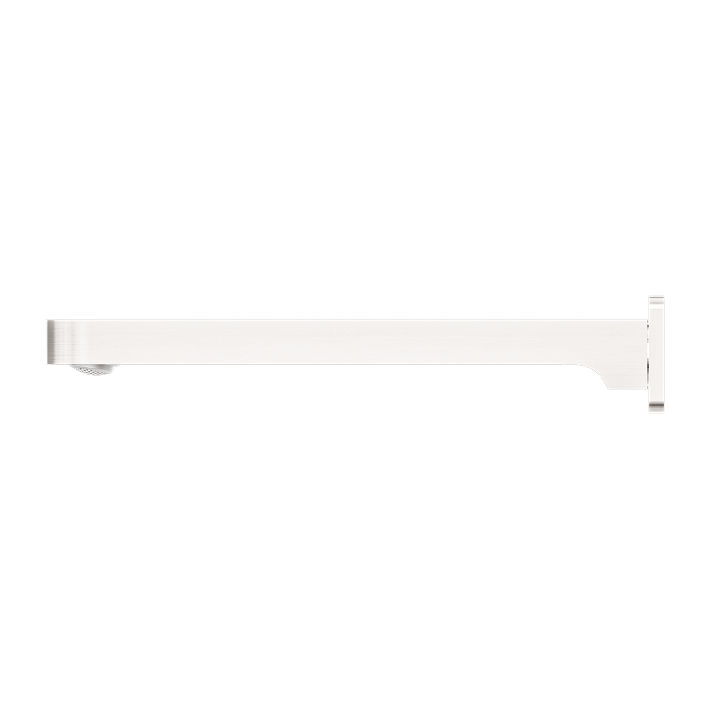 ECCO FIXED BATH SPOUT ONLY BRUSHED NICKEL