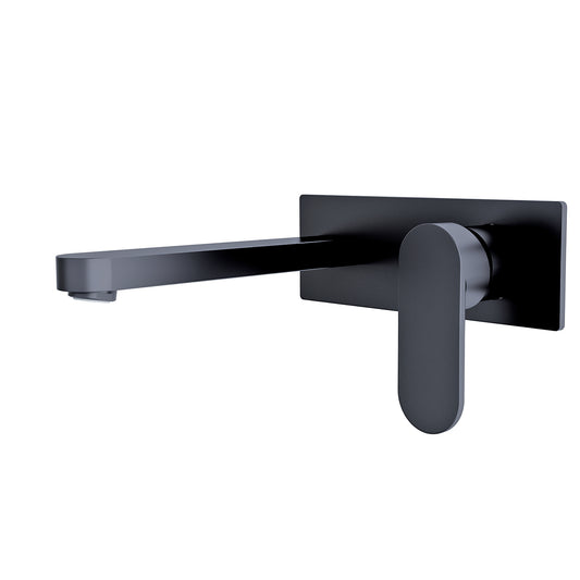ECCO WALL BASIN/BATH MIXER MATTE BLACK