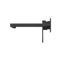 ECCO WALL BASIN/BATH MIXER MB (NR301307AMB) MATTE BLACK