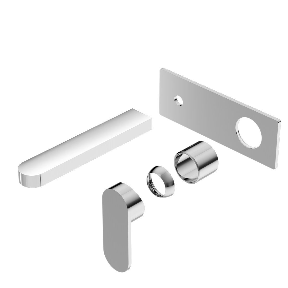 ECCO WALL BASIN/BATH MIXER TRIM KITS ONLY CHROME