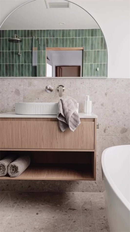 ECCO WALL BASIN/BATH MIXER SEPARATE BACK PLATE BRUSHED NICKEL