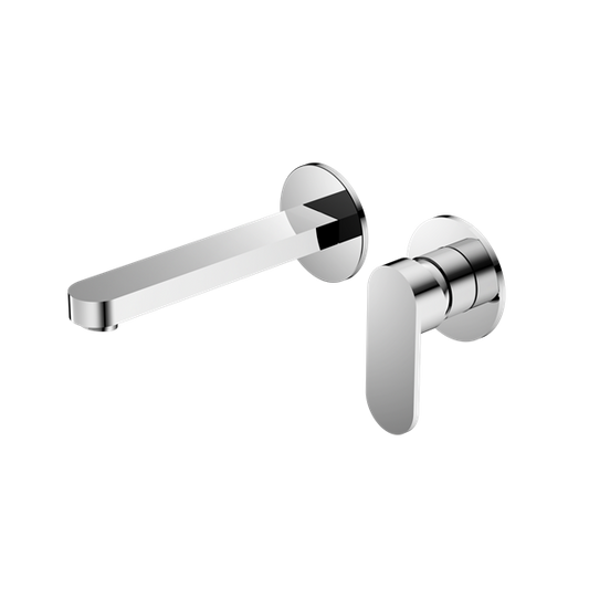 ECCO WALL BASIN/BATH MIXER SEPARATE BACK PLATE CHROME