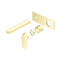 ECCO WALL BASIN/BATH MIXER TRIM KITS ONLY BRUSHED GOLD