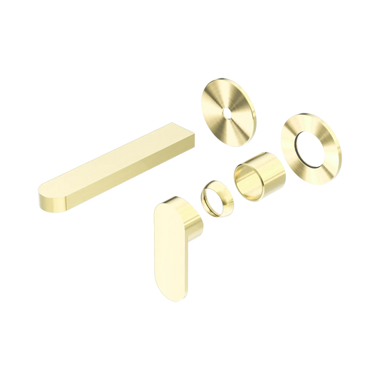 ECCO WALL BASIN/BATH MIXER SEPARATE BACK PLATE TRIM KITS ONLY BRUSHED GOLD