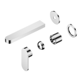 ECCO WALL BASIN/BATH MIXER SEPARATE BACK PLATE 60MM TRIM KITS ONLY CHROME