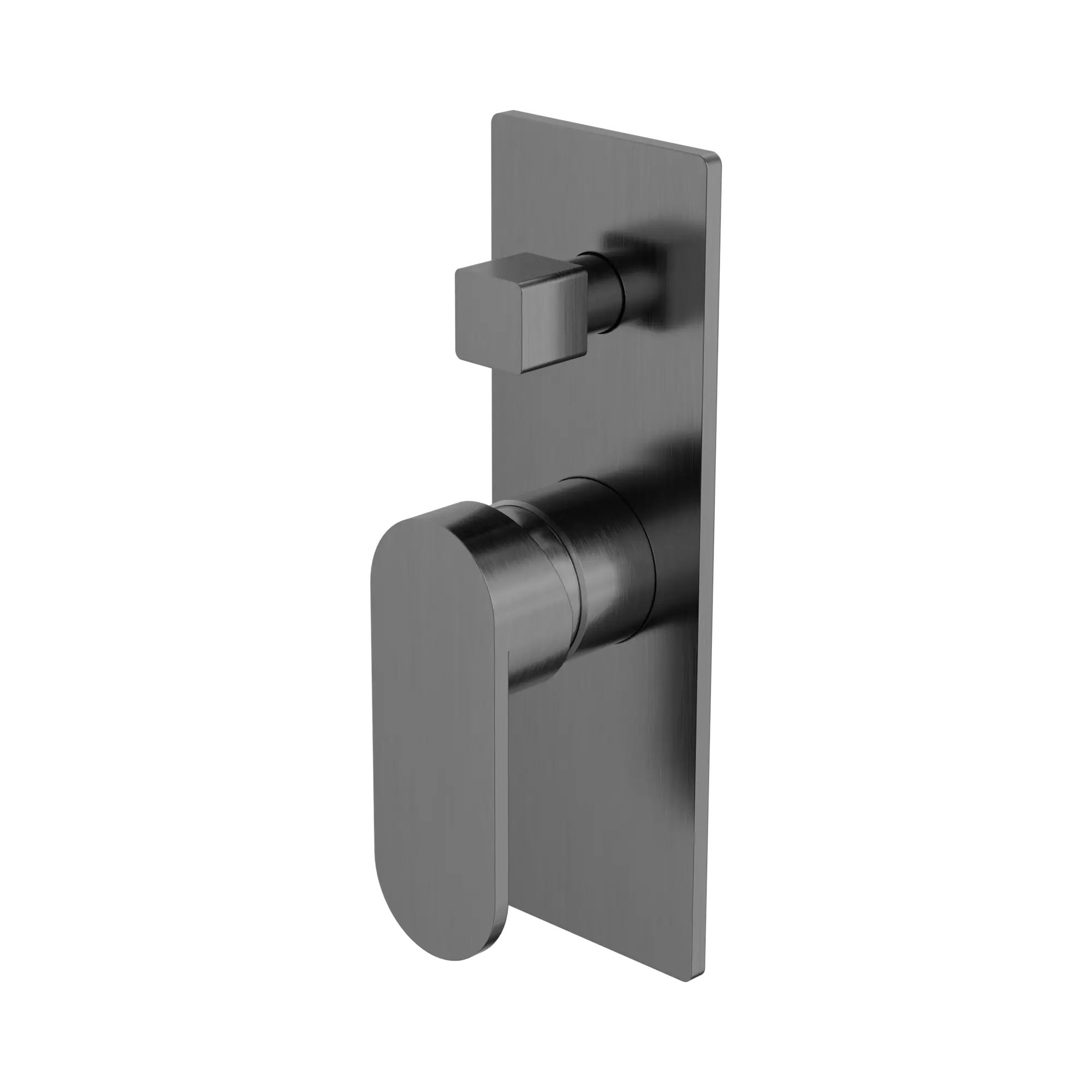 ECCO SHOWER MIXER WITH DIVERTOR TRIM KITS ONLY GUN METAL