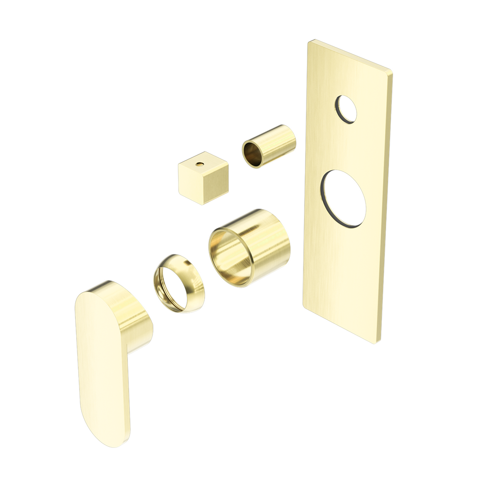 ECCO SHOWER MIXER WITH DIVERTOR TRIM KITS ONLY BG (NR301311ATBG) BRUSHED GOLD