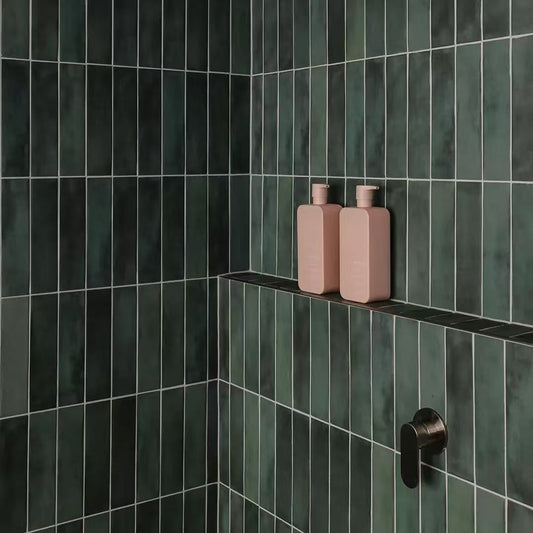 ECCO SHOWER MIXER 80MM ROUND PLATE GUN METAL