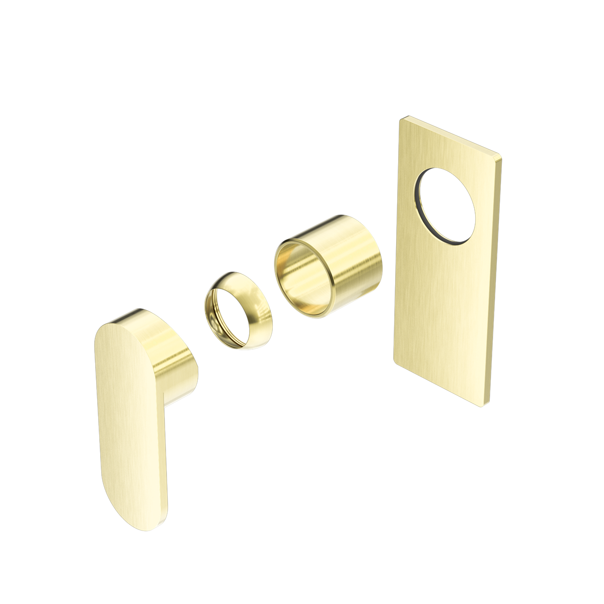 ECCO SHOWER MIXER TRIM KITS ONLY BG (NR301311TBG) BRUSHED GOLD