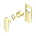 ECCO SHOWER MIXER TRIM KITS ONLY BRUSHED GOLD