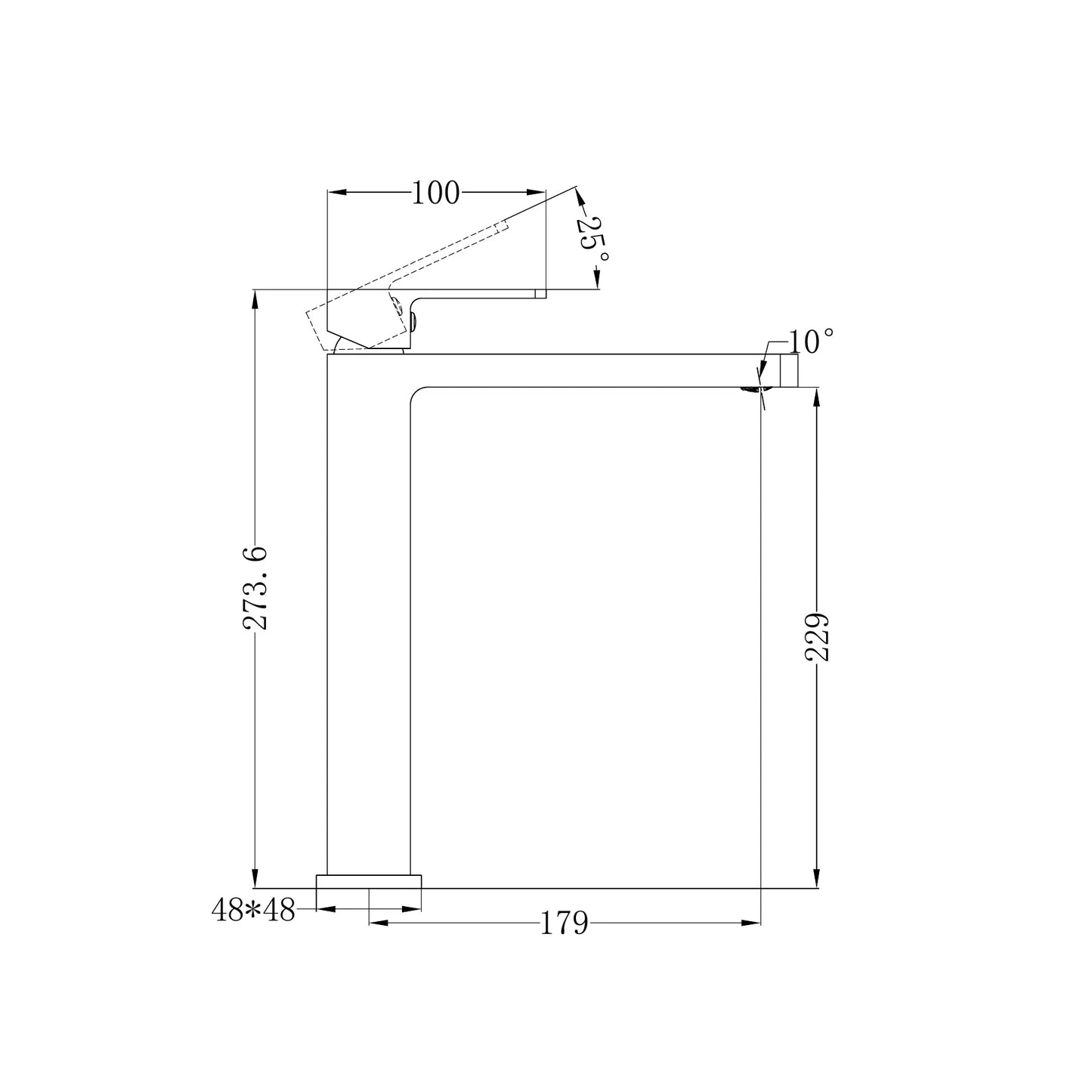 Celia Tall Basin Mixer